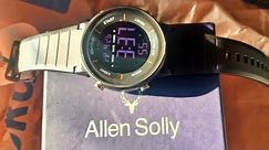 Unboxing⚡Allen Solly Digital Black Watch under ₹1000⚡| Unboxing and Review 2024 | AS000034A