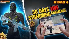 DAY 4 OF 30 DAYS LIVE STREAMING CHALLENGE