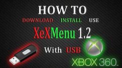 How To Download, Install and Use XeXMenu 1.2 For Xbox 360 With USB | JTAG/RGH [NEW JULY 2016]