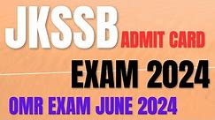 jkssb exam 2024 | jkssb exam calendar 2024 | jkssb exam in June 2024 | jkssb computer assistant exam