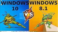 Windows 10 vs Windows 8.1: RAM CPU Usage