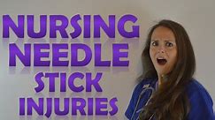 Nursing Needle Sticks | Preventing Sharp Injuries on the Job | Plus My Experience
