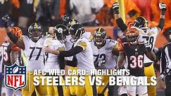 Steelers vs. Bengals | AFC Wild Card Highlights | NFL
