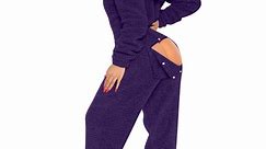 Christmas Pajamas for Women Clearance Winter Zipper Front Hooded Lounge Jumpsuit Christmas Romper