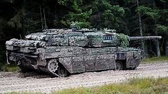 Leopard 2A7 with SAAB Barracuda Camouflage System - LEOPARD 2A7 TANK