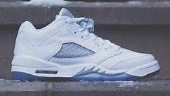 Air Jordan Retro 5 Low GS (White, Black, Wolf Grey) Early Access Review