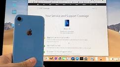 How to Check the Warranty Status of your Apple iPhone XR