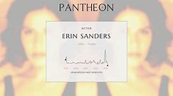 Erin Sanders Biography - American actress (born 1991)