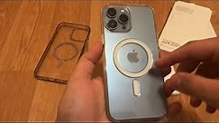 iPhone 13 Pro Max Clear Case with MagSafe Unboxing