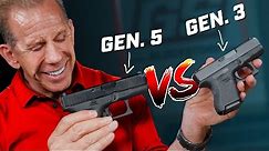The Difference Between Gen 3 & Gen 5 Glocks