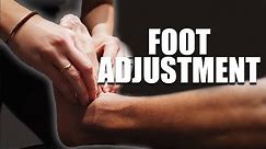 Chiropractic Foot Adjustment