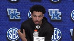 Kentucky basketball's SEC Tournament postgame press conference