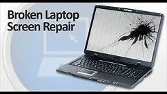 How to replace a laptop cracked screen in under 10 Minutes
