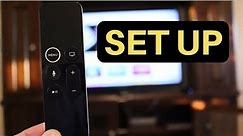 How To Set Up Apple TV! (4th Generation)