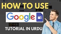How To Use Google Sites To Make A Website For Free | Google Sites Tutorial In Urdu Hindi