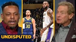 UNDISPUTED | "Lakers are DONE!" - Paul Pierce tells Skip Bayless on Warriots beat Lakers 128-121
