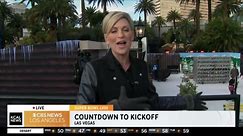 A look at the Las Vegas Super Bowl LVIII excitement from The Mirage, Paramount Mountain set-up