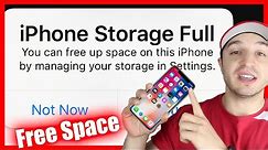 How To Manage Storage and Free Up Space On The iPhone, iPad & iPod Touch