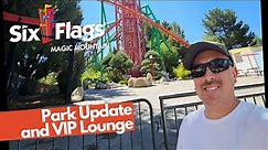 Six Flags Magic Mountain | Update | Closures | Construction | VIP Lounge