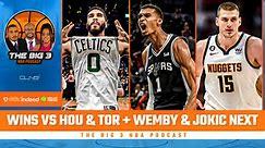 Celtics Welcome Wemby to Boston + NBA Finals Preview vs Nuggets? | BIG 3 NBA Podcast