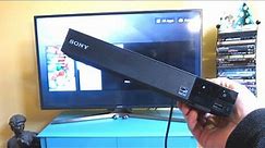 Sony Blu-Ray DVD Player | Complete On Screen Menu Display | Model S1700