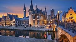Ghent, Belgium's coolest city (4K ultra HD) | "Manhattan of the Middle Ages"
