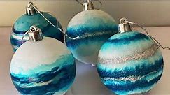 DIY Alcohol Ink Christmas Baubles with Sue Findlay