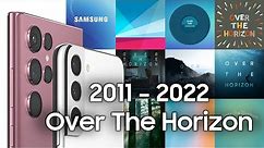 The Evolution of Over The Horizon! Every Samsung Galaxy Theme Ever! (2011 - 2022)