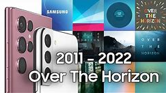 The Evolution of Over The Horizon! Every Samsung Galaxy Theme Ever! (2011 - 2022)