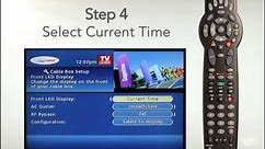 Cable ONE - Setting the Time on your Cable Box with Cable ONE