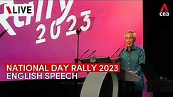 [LIVE] National Day Rally 2023 - PM Lee Hsien Loong's speech in English