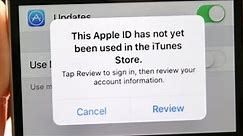 How To FIX This Apple ID Hasn't Been Used In The iTunes Store! (2021)