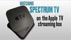 Spectrum TV App on Apple TV - What's missing?!?