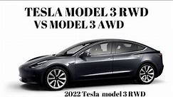 Tesla Model 3 RWD vs AWD long range review