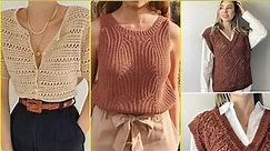 Free crochet vests pattern