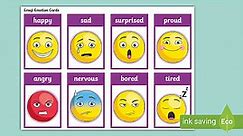 Emoji Emotion Cards