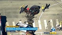 Motorcyclist killed in violent high-speed crash in SoCal l ABC7