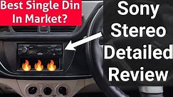 Sony DSX-A410 BT Car Stereo System With Bluetooth Unboxing in Depth Review & Complete Sound Test