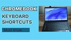 15 must-know Chromebook keyboard shortcuts