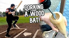 Hitting with a CORKED BAT | Wood Baseball Bat Reviews