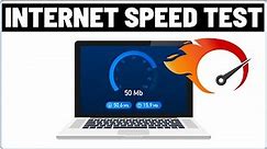 How to Check Internet Speed in Laptop
