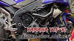 YAMAHA YZF-R1 CLUTCH REPLACEMENT