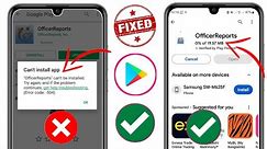 How To Fix Can't install Apps On Your Play Store -2024 || Fix All Google Play Store Problem