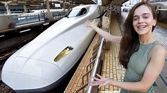 Japan’s FASTEST BULLET TRAIN from Tokyo to Kyoto (the Shinkansen)!