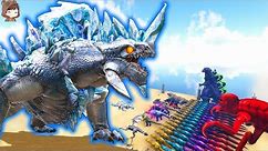 Crystal Titan VS Mod Dinosaurs | ARK Mod Battle Ep.440