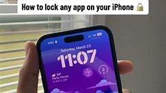 Learn How to Lock Any App on Your iPhone in Seconds!