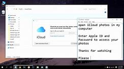 Access iCloud Photos from Your Windows PC Using the Website or App