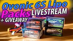 Ovonic 6S Lipo Packs review (recorded stream)