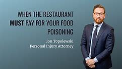 When the Restaurant Must Pay for Your Food Poisoning