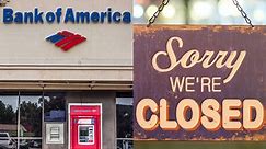 Bank of America announces it will close 50 locations across the U.S.